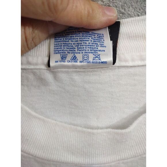 VTG Harley Davidson T-Shirt Size‎ Lg White 1998 'All Those Years' 95th Willie G - Picture 9 of 14